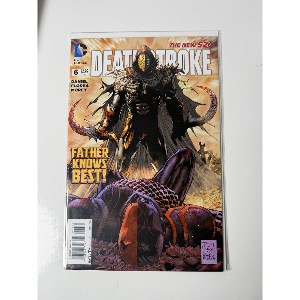 Deathstroke 6 DC Comics 2015 The New 52 Father Knows Best Tony Daniel Cover